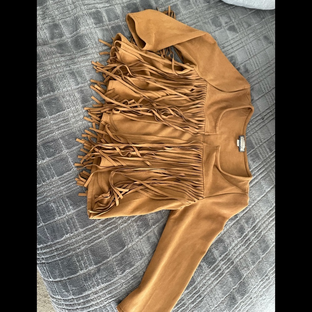 BRAND NEW suede jacket!